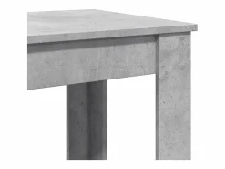 Clicnbuy Mesa alta de bar madera ingeniería hormigón 51x50x103,5 cm Gris Online