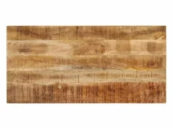 Mesa alta de bar madera maciza de mango 112x55x108 cm^Clicnbuy New