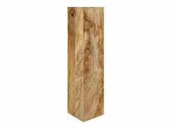 Mesa alta de bar madera maciza de mango 112x55x108 cm^Clicnbuy New
