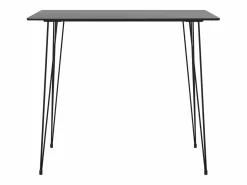 Clicnbuy Mesa alta de cocina 120x60x105 cm Negro Online