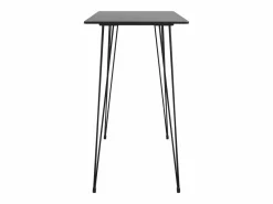 Clicnbuy Mesa alta de cocina 120x60x105 cm Negro Online