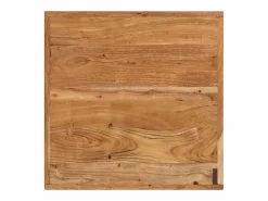 vidaxl Mesa Alta|Mesa alta de hierro y madera maciza de acacia 55x55x107 cm