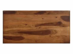 Clicnbuy Mesa alta de madera maciza de acacia 120x60x107 cm Marru00f3n Outlet