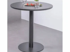 Nest Dream Mesa Alta|Mesa alta industrial de acero de 76cm de altura - Brandon -