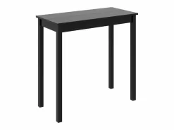 Mueble Bar|Mesa alta negra de MDF 115x55x107 cm ES726050