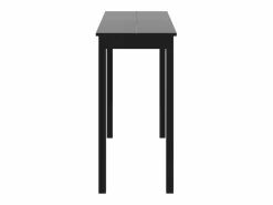Mueble Bar|Mesa alta negra de MDF 115x55x107 cm ES726050