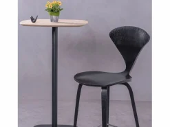 Mesa alta para bar de estilo industrial, 106cm de altura y 60x60cm - Pub - Roble^Nest Dream Clearance