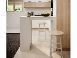 Mesa alta para Cocina Comedor en 110x50x103cm Kyra^MB Muebles Bonitos Best