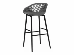 vidaxl Mesa Alta|Mesa alta y taburetes de bar 7 piezas y gris