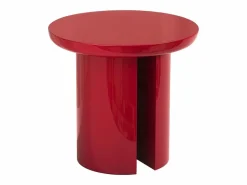 Vente-unique Mesa auxiliar de MDF - lacado - DERLALI Rojo Sale