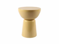 Vente-unique Mesa Auxiliar|Mesa auxiliar de metal - brillante - MENIRO