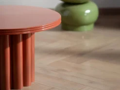 Vente-unique Colección Rouge Passion|Mesa Auxiliar|Mesa auxiliar de metal - Color: - SEMALIA