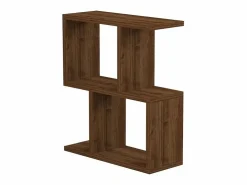 Calicosy Mesa Auxiliar|Mesa auxiliar decorada en madera de nogal L45 cm - ZET