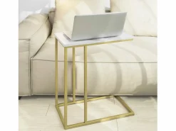 Sobuy Mesa Auxiliar|Mesa Auxiliar para sofá Consola Mesita de Noche Mesa para portátil FBT87-G ES