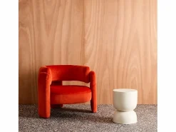 Sweeek Mesa Auxiliar|Mesa auxiliar, rincón de sofá, mesita metal ø32 x h42cm