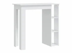 Mesa bar con estante madera contrachapada 102x50x103,5cm^Clicnbuy Best