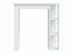 Mueble Bar|Mesa bar con estante madera contrachapada 102x50x103,5cm ES428296
