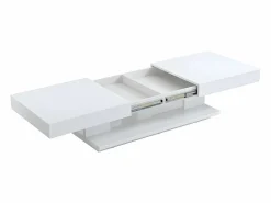 Mesa centro ARAMIS con compartimentos MDF lacado^Vente-unique Online