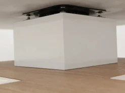 Vente-unique Mesa De Centro|Mesa centro FAUSTO - Tablero pivotante - MDF lacado bicolor