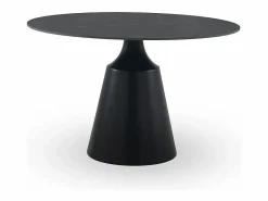 Mesa comedor redonda 120 diam. con sobre cerámico^ New