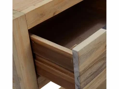 Mesa consola de madera maciza de acacia 82x33x73 cm^vidaxl Clearance