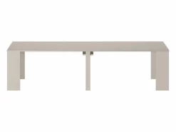 Vente-unique Consola|Mesa consola extensible 12 cubiertos - 6 extensiones - - ONEGA
