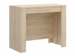 Vente-unique Mesa consola extensible para 10 personas - 4 extensiones - Natural claro - ONEGA Color natural claro Hot