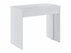 Vente-unique Mesa consola extensible para 12 cubiertos - 6 extensiones - - ONEGA Blanco Online