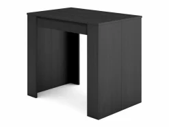 Skraut Home Mesa Extensible|Mesa Consola extensible, 140x90x77cm, Para 6 comensales, Comedor y cocina,