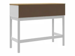 Mesa consola FLORO madera maciza de pino 89,5x36,5x73 cm^Clicnbuy New