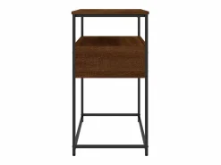 Mesa consola madera de ingeniería marrón roble 75x40x75 cm^vidaxl Outlet