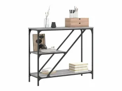 Clicnbuy Consola|Mesa consola madera de ingeniería Sonoma 88,5x30x75 cm