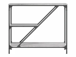 Clicnbuy Consola|Mesa consola madera de ingeniería Sonoma 88,5x30x75 cm