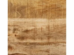 vidaxl Consola|Mesa consola madera maciza de mango rugosa 110x35x76 cm