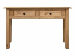vidaxl Mesa consola madera maciza pino Panamá Range 110x40x72 cm Color natural claro Sale