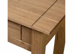 vidaxl Mesa consola madera maciza pino Panamá Range 110x40x72 cm Color natural claro Sale