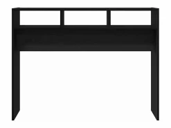 Clicnbuy Mesa Consola Roble 105 x 30 x 80 cm Madera contrachapada Negro Discount