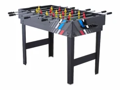 Billar|Mesa de Air Hockey, SucceBuy 4 en 1, 122 cm, para Jugar al Air Hockey, al Futbolín, al Tenis de Mesa y al Billar