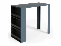Vicco Mueble Bar|Mesa de bar antracita 57x117x106