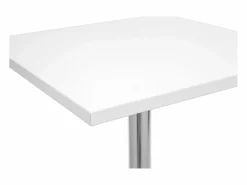 Mesa de bar blanca cuadrada JACK^Miliboo Hot
