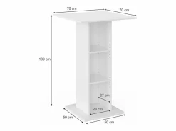 Vicco Mueble Bar|Mesa de bar 70x70x109 rodeo