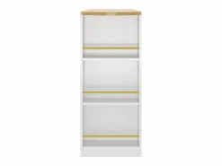 Mueble Bar|Mesa de bar giratoria con 2 puertas y 1 cajón Isla de cocina con tablero extensible (138-204)x39x104 cm - almacenaje abierto -
