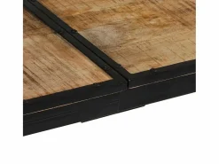 vidaxl Mesa Alta|Mesa de bar madera maciza de mango rugoso 150x55x107 cm