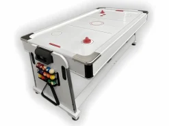 Mesa de billar 7 pies Multijuego Air Hockey + Ping Pong - Stark White^ELITESHOPPING Clearance