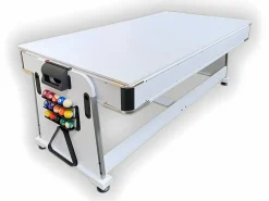 Mesa de billar 7 pies Multijuego Air Hockey + Ping Pong - Stark White^ELITESHOPPING Clearance