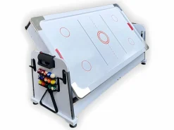Mesa de billar 7 pies Multijuego Air Hockey + Ping Pong - Stark White^ELITESHOPPING Clearance