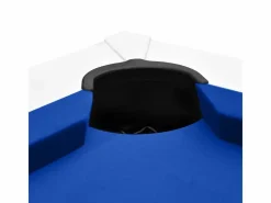 Rendez-Vous Déco Mesa de billar convertible blanca con alfombra - Eddie Azul Best