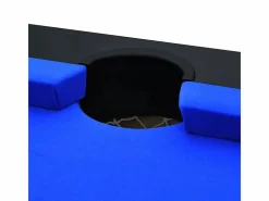Rendez-Vous Déco Billar|Mesa de billar convertible negra con alfombra - Eddie