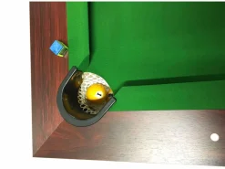 ELITESHOPPING Mesa de billar convertible de 7 pies - Atremis Verde Outlet
