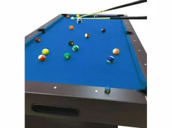 ELITESHOPPING Billar|Mesa de Billar de 7 pies completo con accesorios – Iron Blue